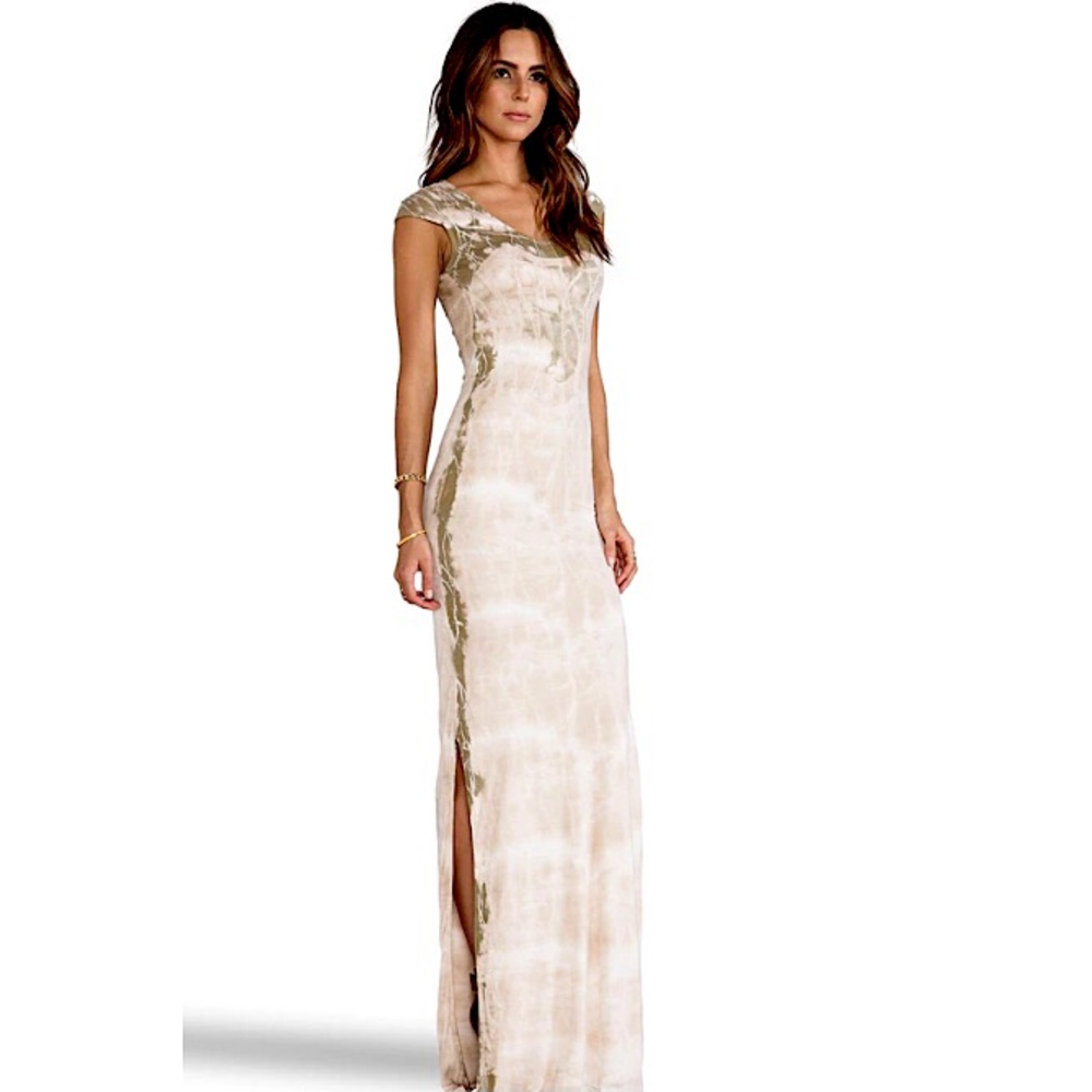 NWT Revolve Woodleigh Camo Tie-Dye Maxi Dress